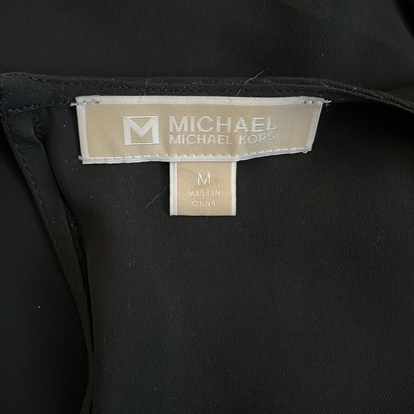 MICHAEL KORS Long Sleeve Blouse Cold Shoulder, Size M - Picture 7 of 7